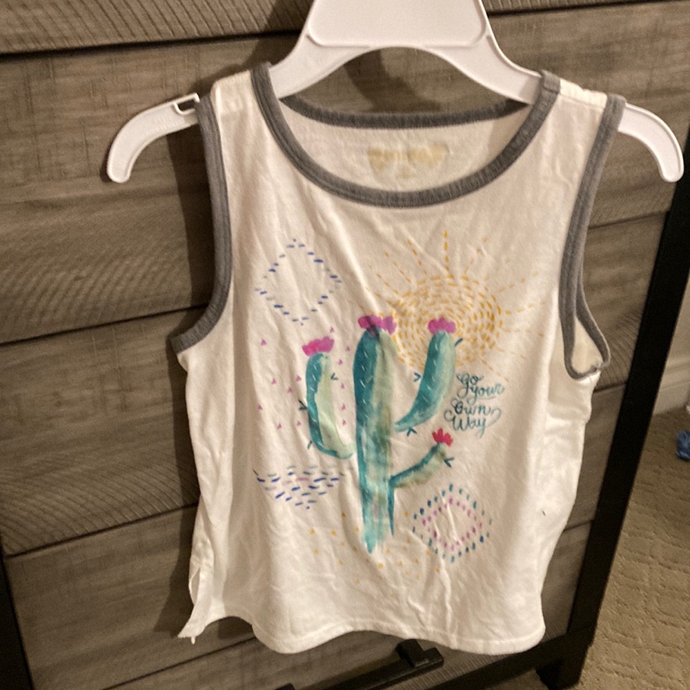 cute girls pj tank top